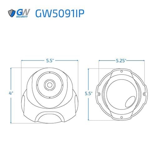 5091IP dimensions